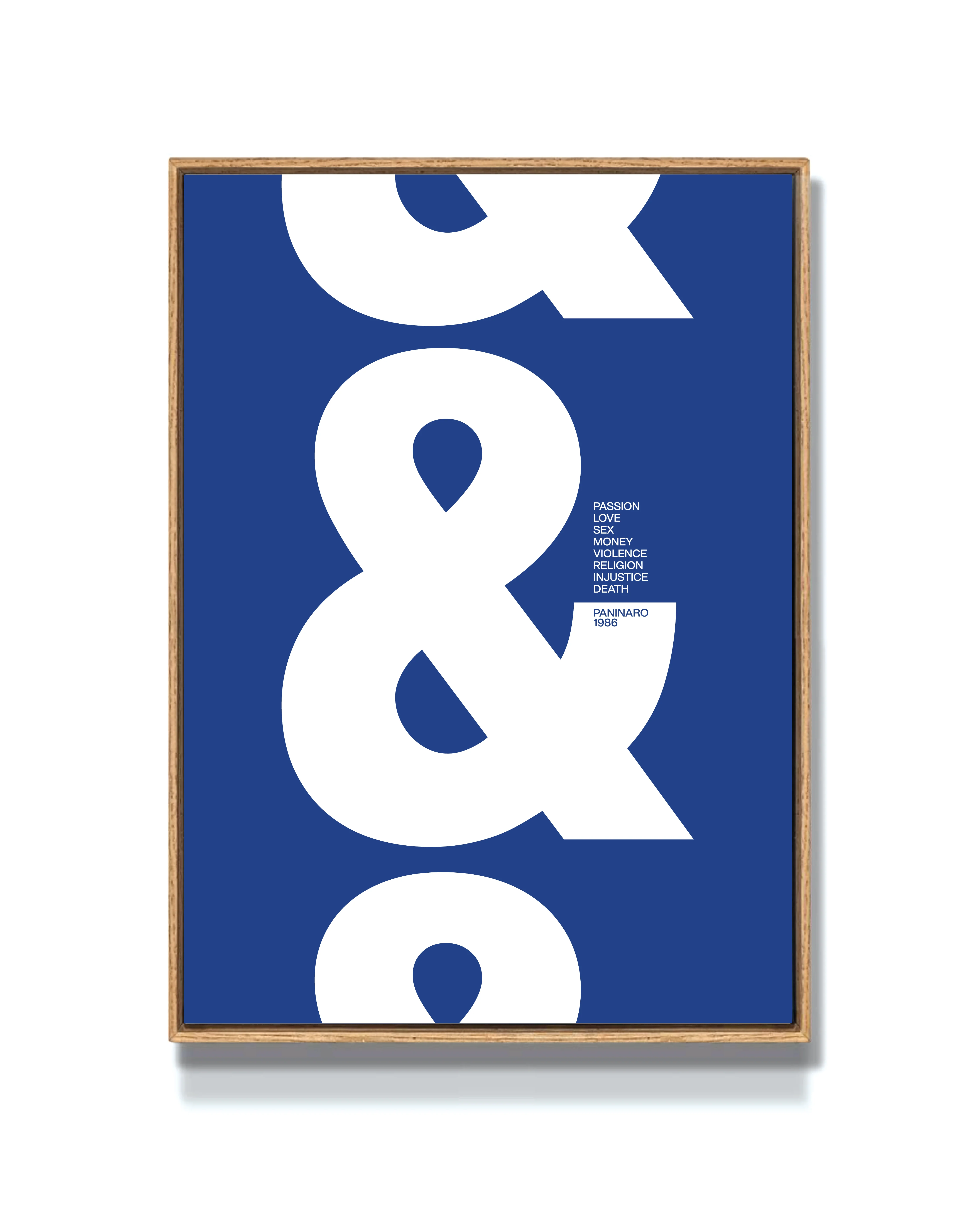 AMPERSAND TRI - BLUE PRINT