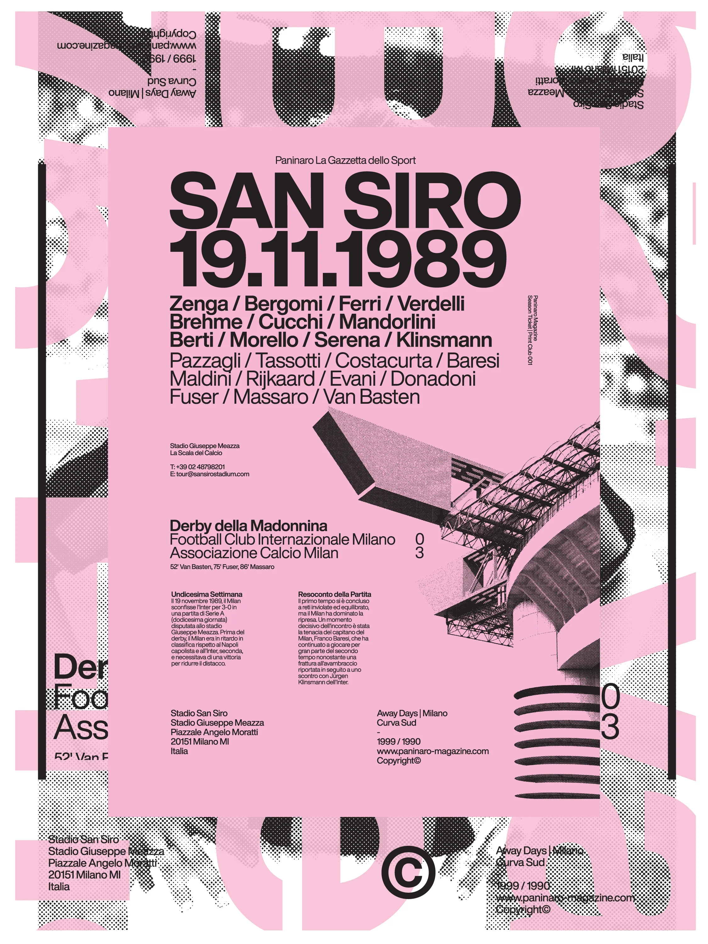 PRINT CLUB - 001 - SAN SIRO