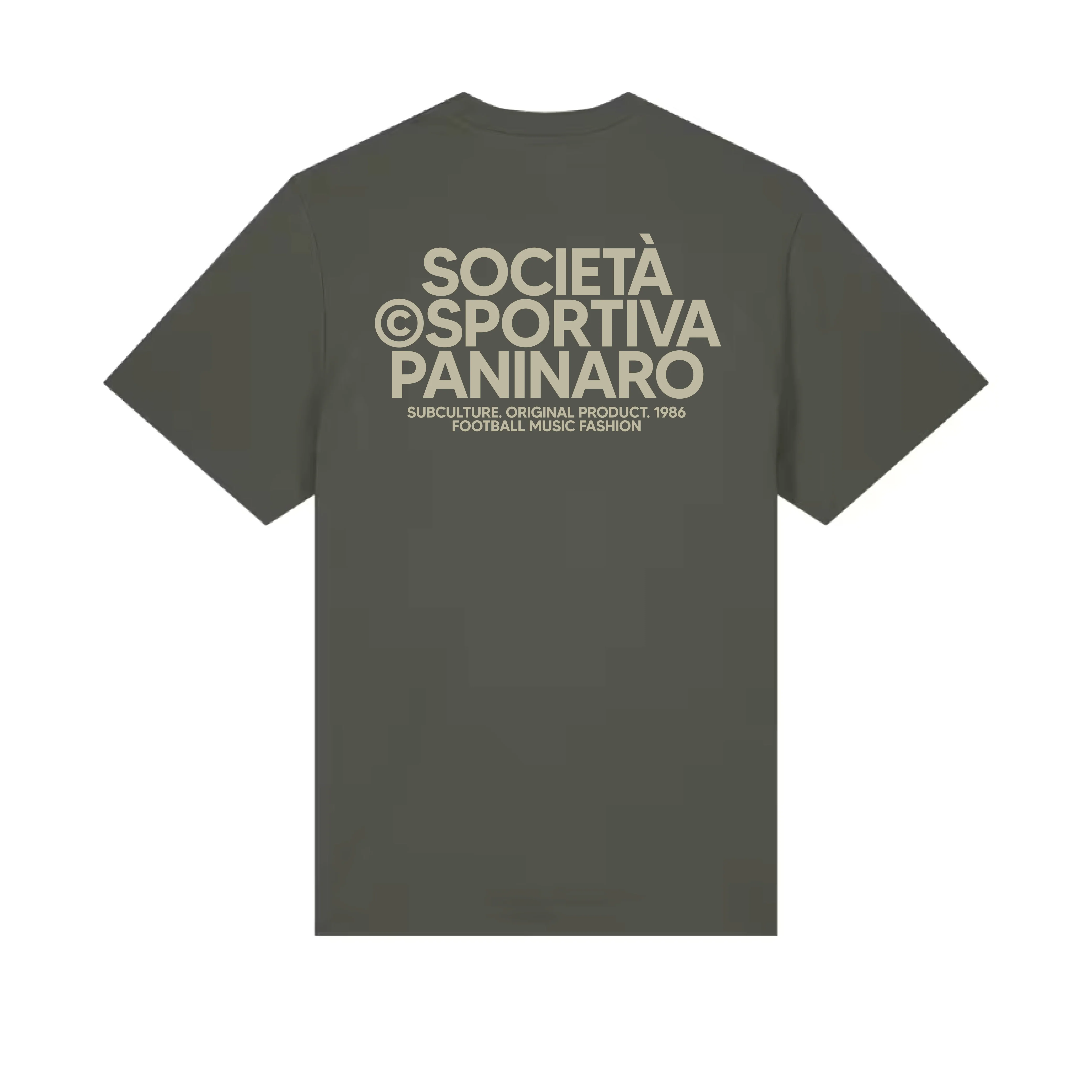 SOCIETA SPORTIVA - KHAKI - TSHIRT